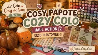 Miniature : 👉 COSY PAPOTE 🍂 Je prépare mon automne ! COZY COLO & HAUL ACTION 🎃