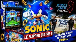 Miniature : SONIC THE HEDGEHOG le nouveau flipper de JERSEY JACK PINBALL