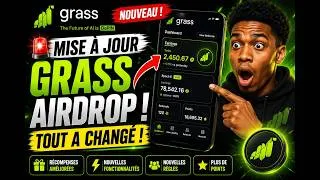 Miniature : #GRASS AIRDROP : Nouvelle Mise à Jour ! Ce que tu dois faire MAINTENANT#Grass #Airdrop #GrassNetwork