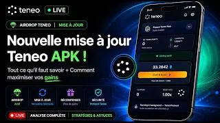 Miniature : #TENEO #AIRDROP : Comment Profiter de la Dernière Mise à Jour ?