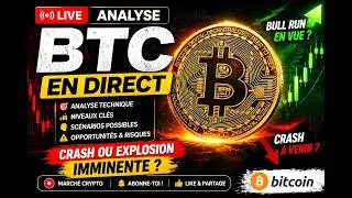 Miniature : Bitcoin va-t-il EXPLOSER ou s'EFFONDRER cette semaine ? #bitcoin #crypto #argent