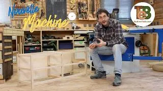 Miniature : J’ai quitté mes machines pro… le temps de fabriquer ce meuble.