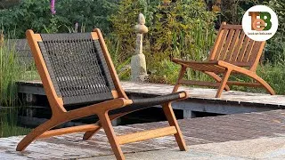 Miniature : Je fais des fauteuils de jardin en acacia