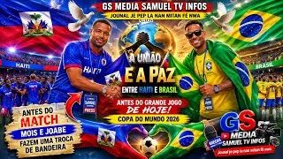 Miniature : 🇧🇷🤝🇭🇹 Brasil x Haiti: A União dos Povos Antes do Grande Jogo!