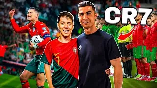 Miniature : Je RENCONTRE RONALDO lors d'un MATCH avec le PORTUGAL ! Vlog Portugal #3