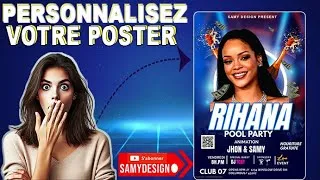 Miniature : Découvrez comment personnaliser facilement un poster ou un flyer sur PosterMyWall Editing