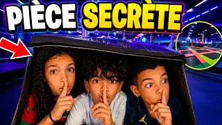 Miniature : On crée une PIÈCE SECRÈTE dans un TRAMPOLINE PARC 🤫