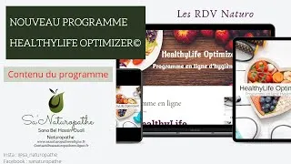 Miniature : HealthyLife Optimizer© - Contenu du programme
