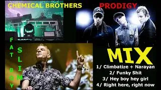 Miniature : Mix The Chemical Brothers - Fat Boy Slim - The Prodigy