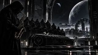 Miniature : Choral Liturgique Noir | Space Dark Jazz | Funérailles dans la Station Lunaire
