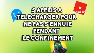 Miniature : 5 APPLIS POUR NE PAS S'ENNUIE PENDANT LE CONFINEMENT | MOBILE