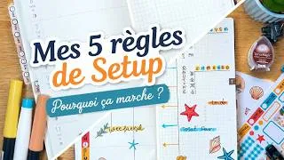 Miniature : Hobonichi Weeks Setup Tips | 5 astuces pour un planner harmonieux