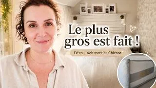 Miniature : Le plus gros est enfin fait… il ne reste plus que la déco 😍 + notre avis sur le matelas Chicasa