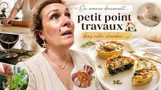 Miniature : 👉 On avance doucement… 🏡 petit point travaux dans notre chambre 💛