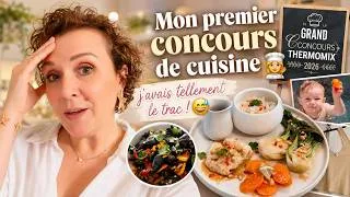 Miniature : Mon premier concours de cuisine 👩‍🍳… j'avais tellement le trac ! 😅