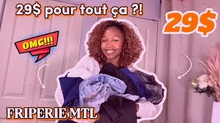 Miniature : Je découvre une friperie au kilo à Montréal | Vlog