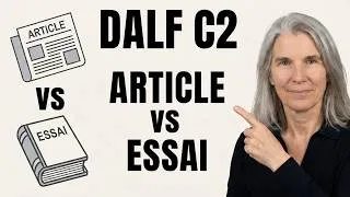Miniature : Article vs Essai au DALF C2 : ne faites plus l'erreur !