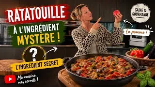 Miniature : Ma RATATOUILLE maison 🫑 🍅 🍆 - ingrédient mystère 🍎 - recette - facile - rapide - gourmande - 