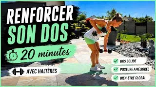 Miniature : 20 min pour Renforcer son dos - soulager - améliorer sa posture  - 