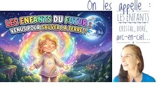 Miniature : En fais tu partie ? Ces ÊTRES SPÉCIAUX : Enfants cristal, doré, arc-en-ciel.
