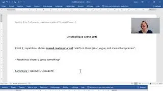 Miniature : Linguistique anglaise (par Sandrine Oriez) : CAPES 2026 Bac + 5 Point 2 : Structure causative