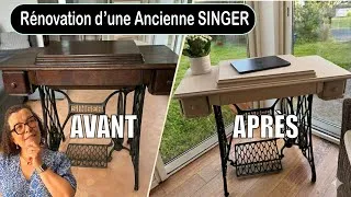 Miniature : Upcycling Machine à coudre Singer 1924