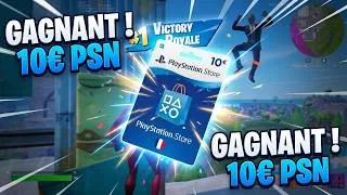 Miniature : J'AI DONNÉ 10€ PSN AU GAGNANT DE CE TOURNOI FORTNITE ! 🏆