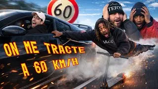 Miniature : ON ME TRACTE A 60 KM/H 🏥 😰 (j’ai eu mal) 
