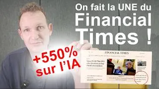 Miniature : Whaouh : On fait la UNE du Financial Times !