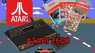 Miniature : Atari 2600 : Collection,  présentation et 5 jeux !