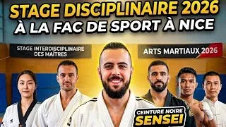 Miniature : STAGE INTERDISCIPLINAIRE 2026 : Le rassemblement des ceintures noires !