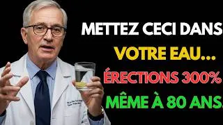 Miniature : Hommes +50 ans : ne buvez pas d’eau seule ! Ajoutez ceci pour oxyde nitrique et circulation optimale