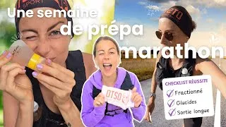 Miniature : Une semaine type de prépa marathon (J-15😱)