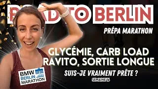 Miniature : Ravito, 75km, sortie longue, glycémie : Ma prépa marathon pour Berlin (Vlog)