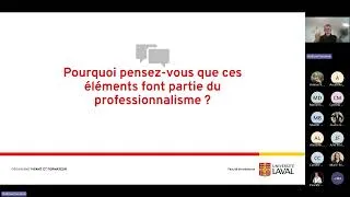 Miniature : Webinaire – Le professionnalisme est important, n’est-ce pas