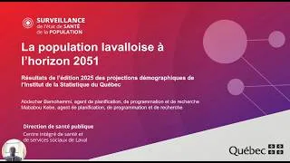 Miniature : La population lavalloise à l'horizon 2051