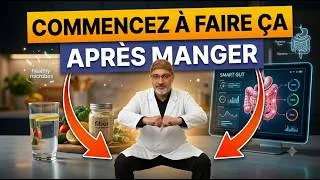 Miniature : Un simple mouvement après les repas fait chuter la glycémie de 52 % — un médecin montre comment