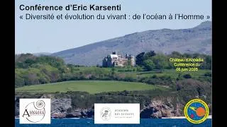 Miniature : "Diversité et évolution du vivant : de l'océan à l'Homme par Eric Karsenti