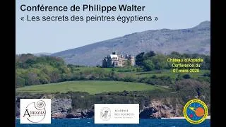 Miniature : Les secrets des peintres égyptiens-L’art-chimie-La science de la peinture Conférence Philippe Walter