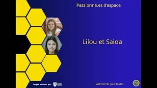 Miniature : L'astronomie pour toutes - Interview de Lilou et de Saioa