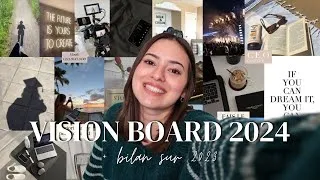 Miniature : vision board 2024 + bilan sur 2023 ✨
