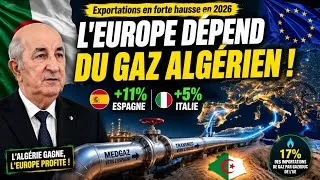 Miniature : L’Algérie Devient un Géant du Gaz : L’Europe Dépend de Plus en Plus d’Alger !