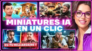 Miniature : J'ai testé TOUS les générateurs de miniatures IA... un seul est PARFAIT !