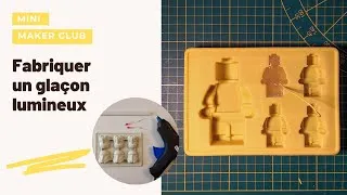 Miniature : Un glaçon 🧊 de colle lumineux #tuto