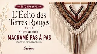 Miniature : Tuto macramé mural facile pas à pas | L’Écho des Terres Rouges | Easy Macrame Wallhanging