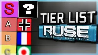 Miniature : R.U.S.E: Tiers-Liste des Pays de la Seconde Guerre Mondiale 😱