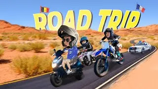 Miniature : ROAD-TRIP EN 50CC À LA PLAGE ! (LA POLICE NOUS ARRÊTE!!!)