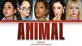 Miniature : KATSEYE (캣츠아이) - 'Animal' Lyrics VOSTFR [Color Coded Eng/Fr]