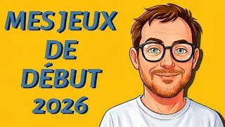 Miniature : MES JEUX DE DÉBUT 2026 !