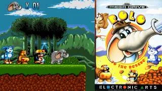 Miniature : PACHYDERME QUE ÇA ? Rolo the the Rescue (Sega Megadrive - 1992)